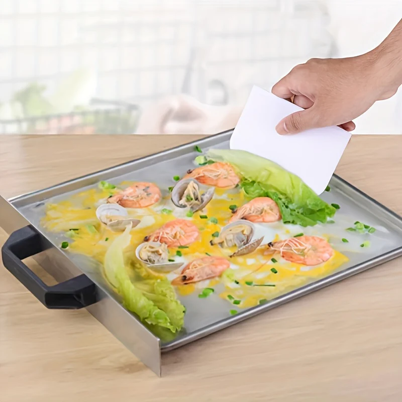 1pc Multifunctional Silicone Spatula - Dual-Ended Scraping Tool for Baking, Soft & Semi-Hard Dough, Cakes, Cream - Ergonomic Handle, Durable Kitchen Utensil for Professional & Home Use, Cake Decorating Tools, Ergonomic Spatula Design, Flexible Spatul